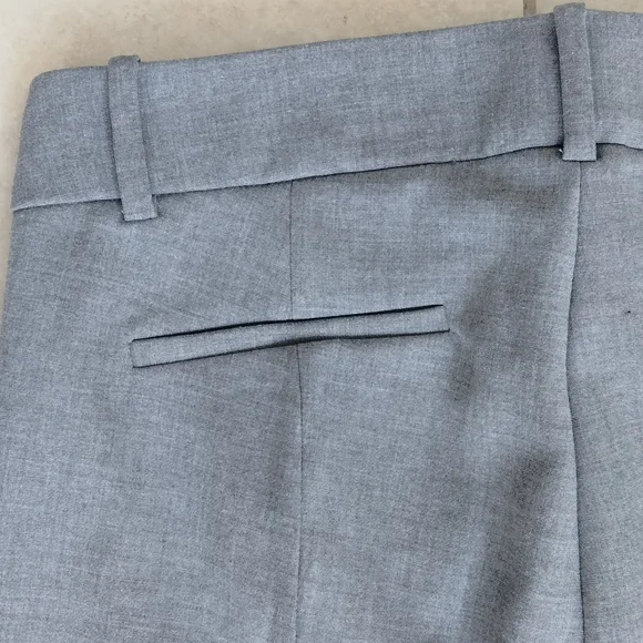 J Crew 365 Womens Gray High Rise Slim Straight Leg Cameron Ankle Pants Size 8 - Picture 6 of 12